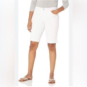 Seven Jeans White Bermuda Shorts